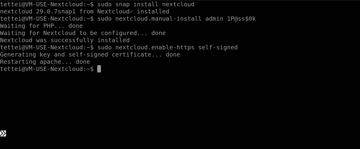 Azure virtual machine and Nextcloud Install and configure Nexcloud on Azure virtual machine